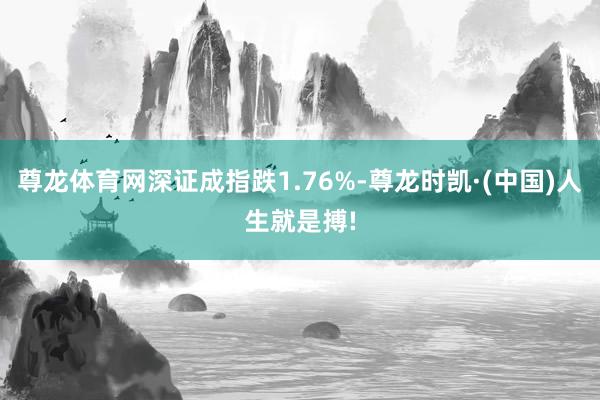 尊龙体育网深证成指跌1.76%-尊龙时凯·(中国)人生就是搏