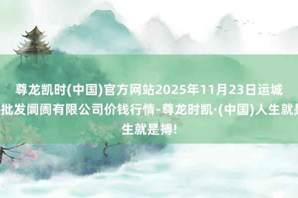 尊龙凯时(中国)官方网站2025年11月23日运城蔬菜批发阛