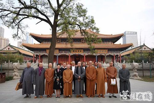 台湾佛光山方丈心保大和尚一行参访密宗祖庭大兴善寺